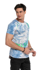 Camiseta para hombres CT614 con un patrón Batik de moda