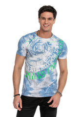 Camiseta para hombres CT614 con un patrón Batik de moda