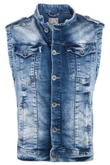 Jeans maschile CW103 con un lavaggio sottile