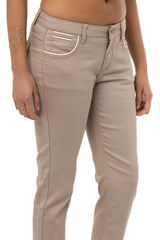 WD256B Dames Jeans in Uni-Look