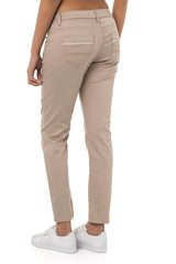 WD256B Dames Jeans in Uni-Look