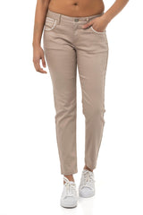 WD256B Pantalon femme look uni