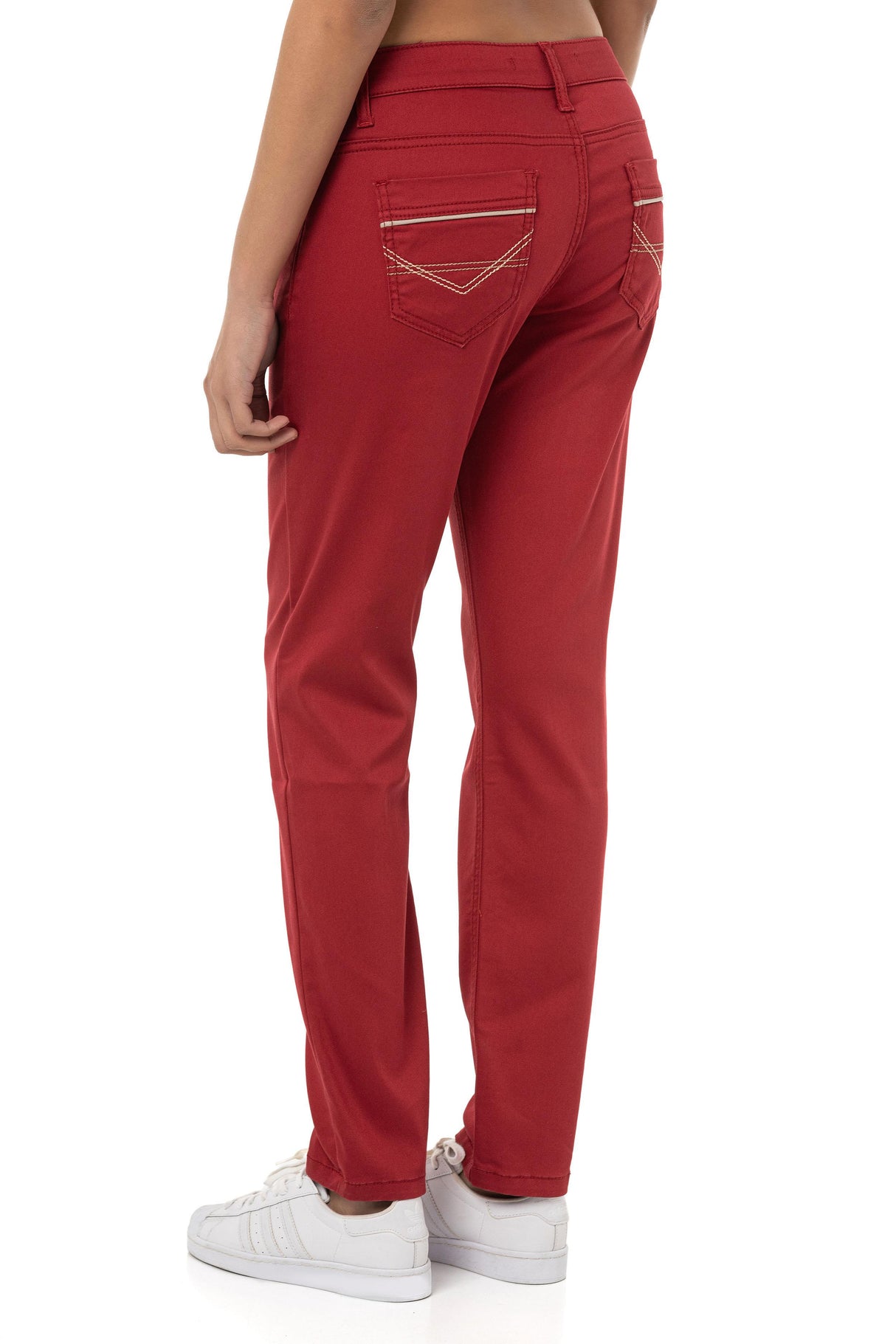 WD256B Pantalon femme look uni