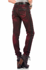 WD388 jeansy damskie slim fit