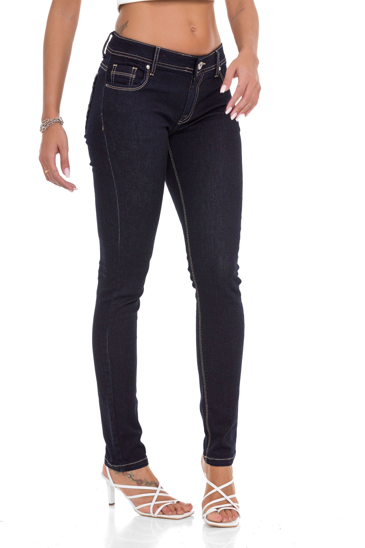 WD443 Pantalon basique pour femme