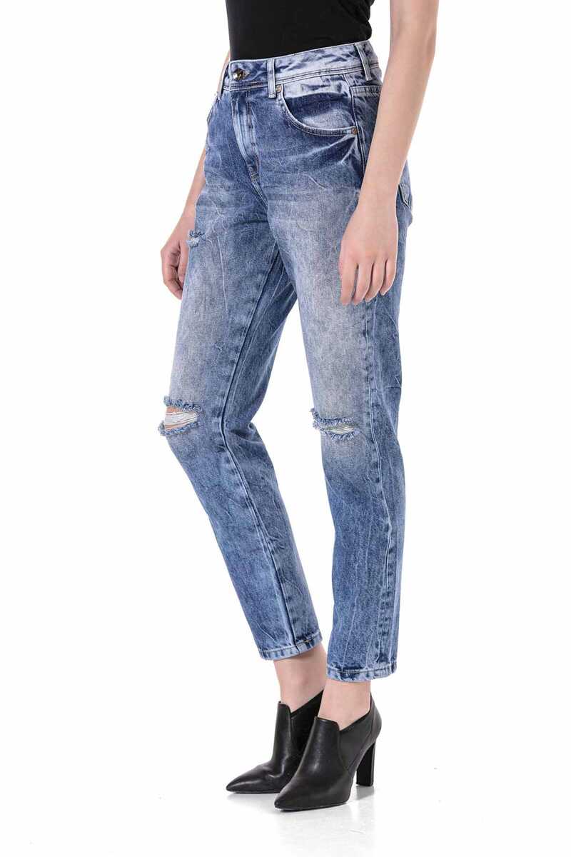 WD447 Women 7/8 pants in casual use wash