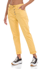 Pantalones de mujer WD508 en un aspecto inusual