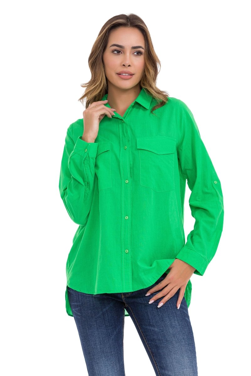 WH123 Women's shirt with comfortably cut style