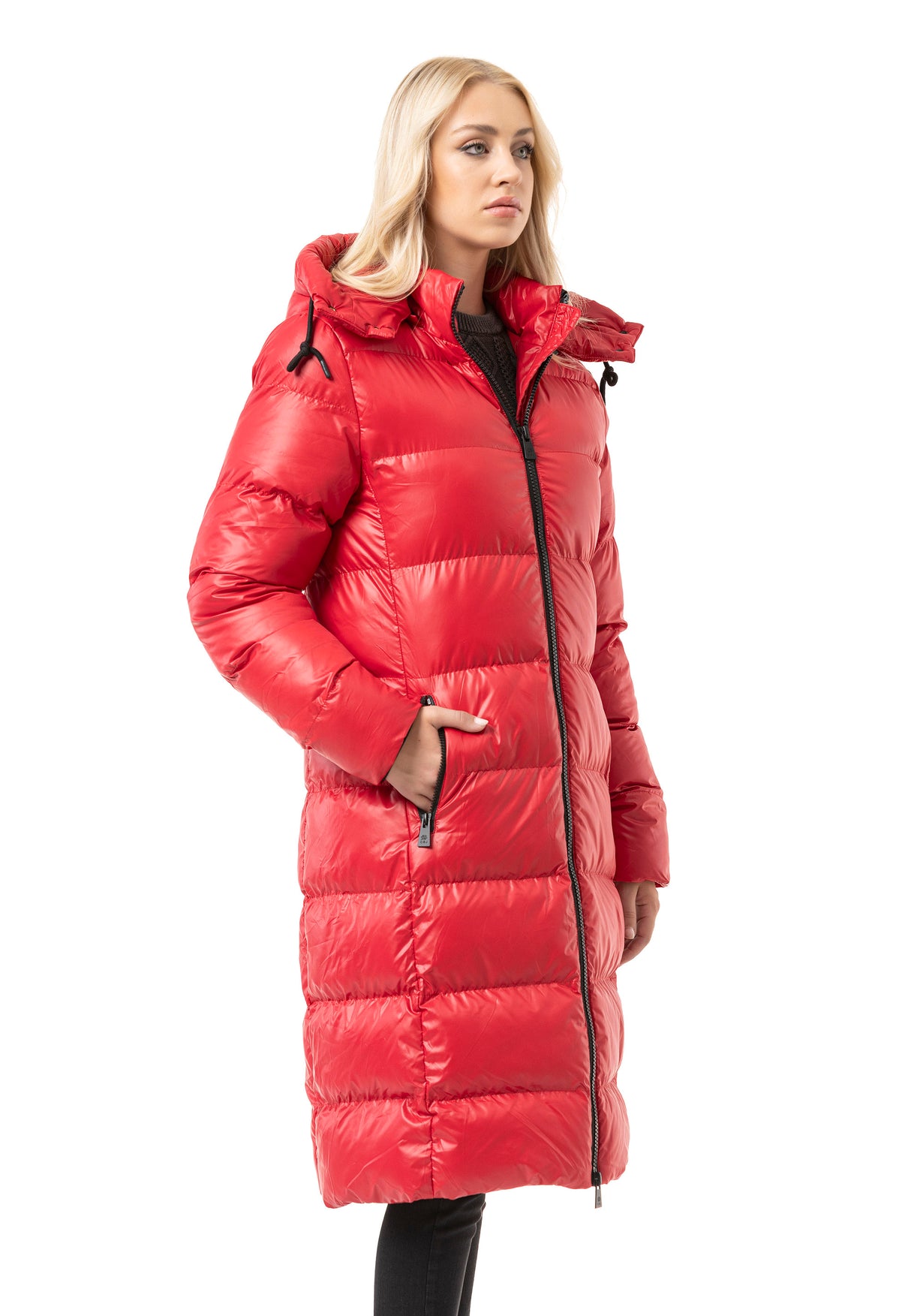 WM143 płaszcz zimowy damski