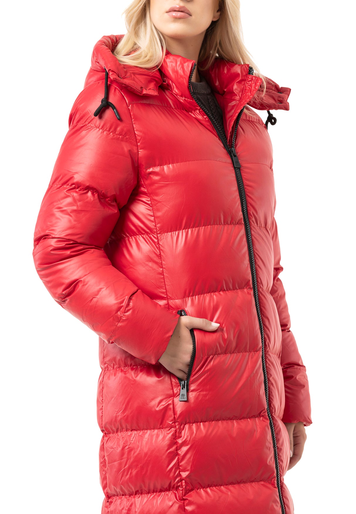 WM143 płaszcz zimowy damski