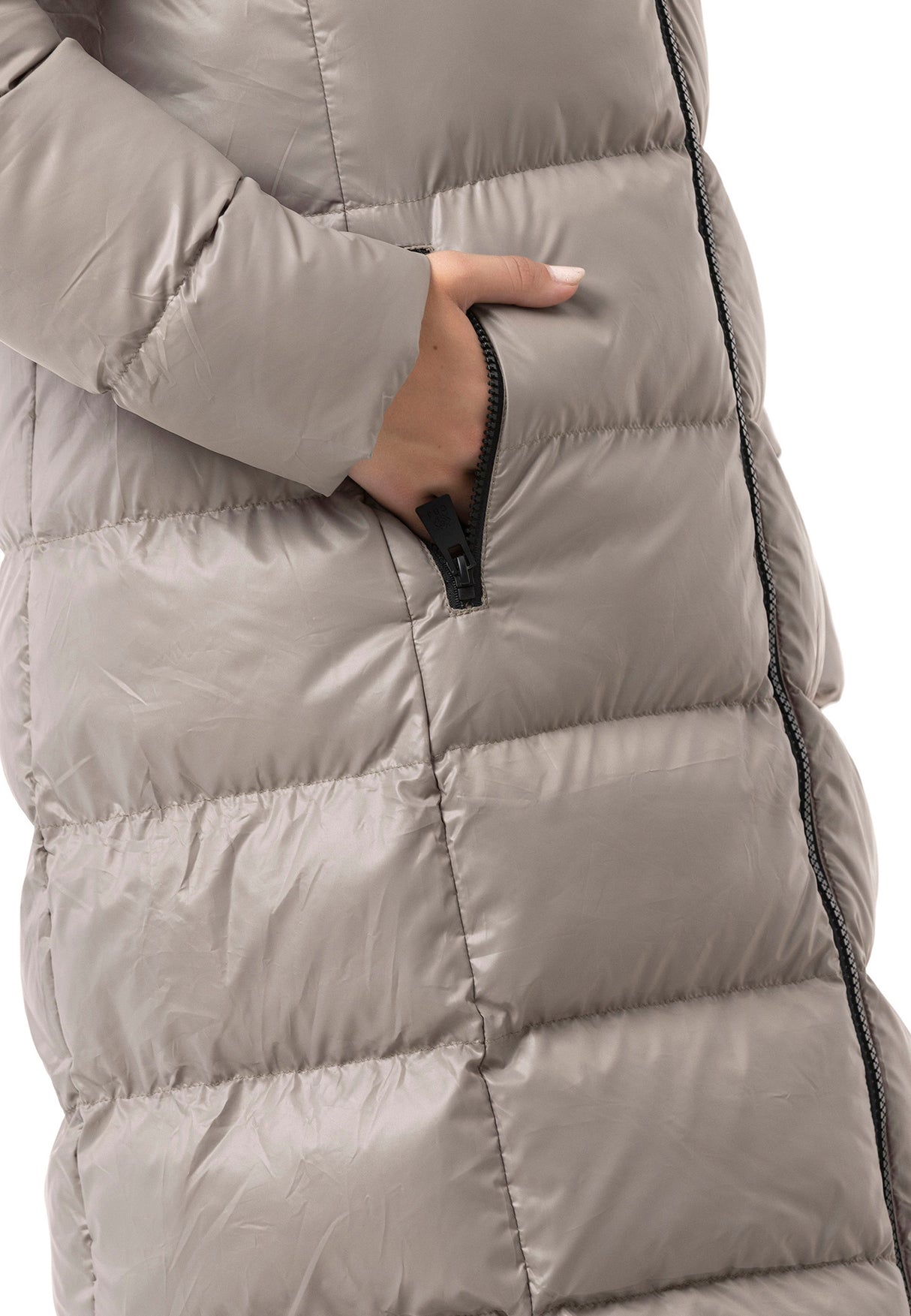 WM143 płaszcz zimowy damski