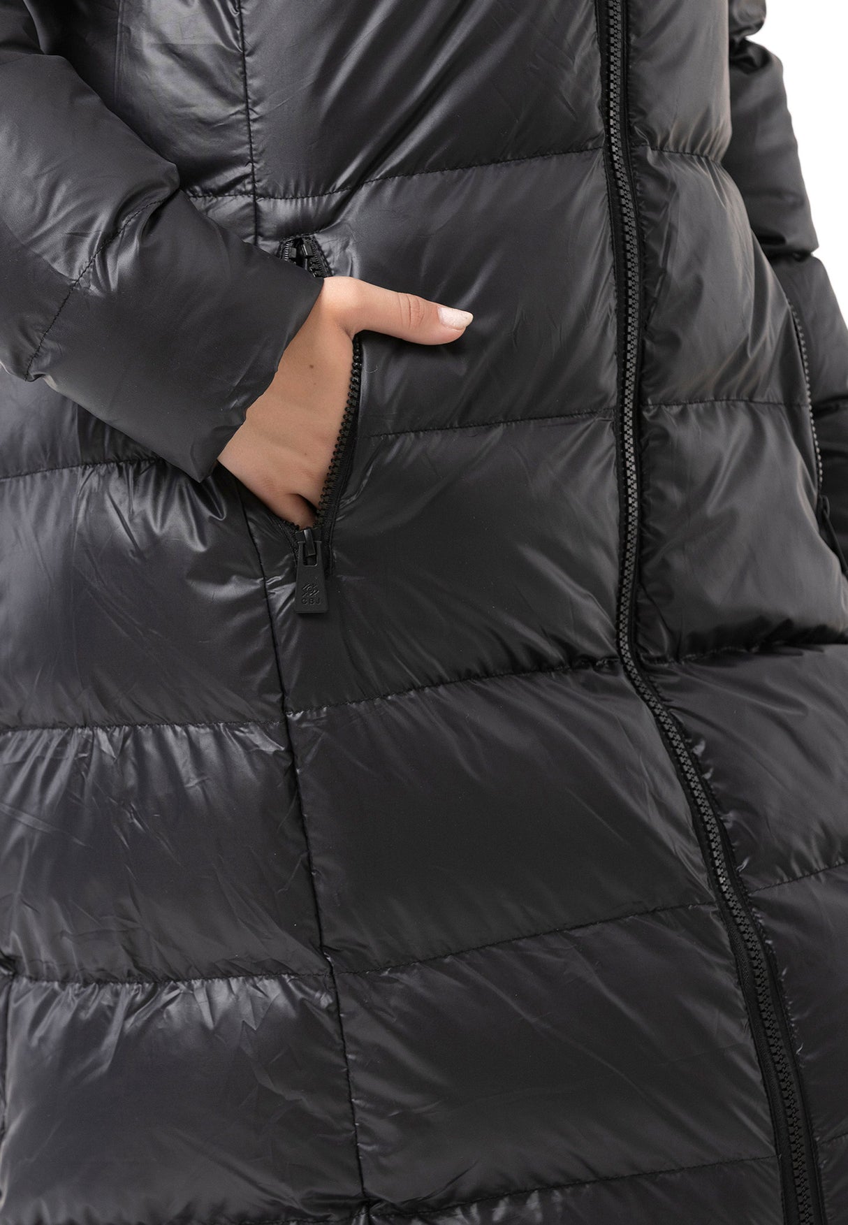 WM143 płaszcz zimowy damski