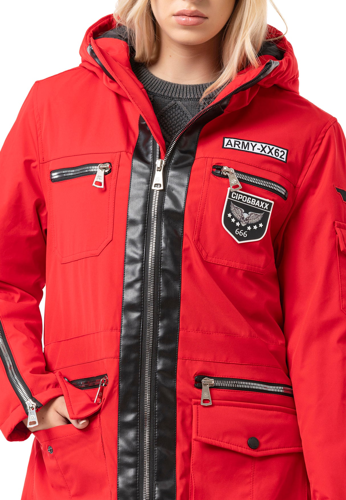 WM144 kurtka zimowa damska 