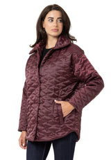 WJ221 Damen Jacke in Stepp-Optik