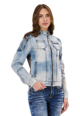 WJ233 kurtka jeansowa damska