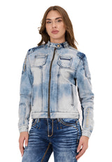 WJ233 kurtka jeansowa damska