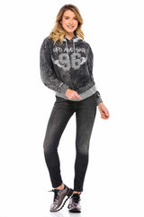 WL207 Women Sweins Sweins en un look de la universidad deportiva