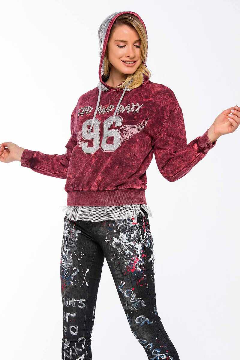 WL207 Women Sweins Sweins en un look de la universidad deportiva