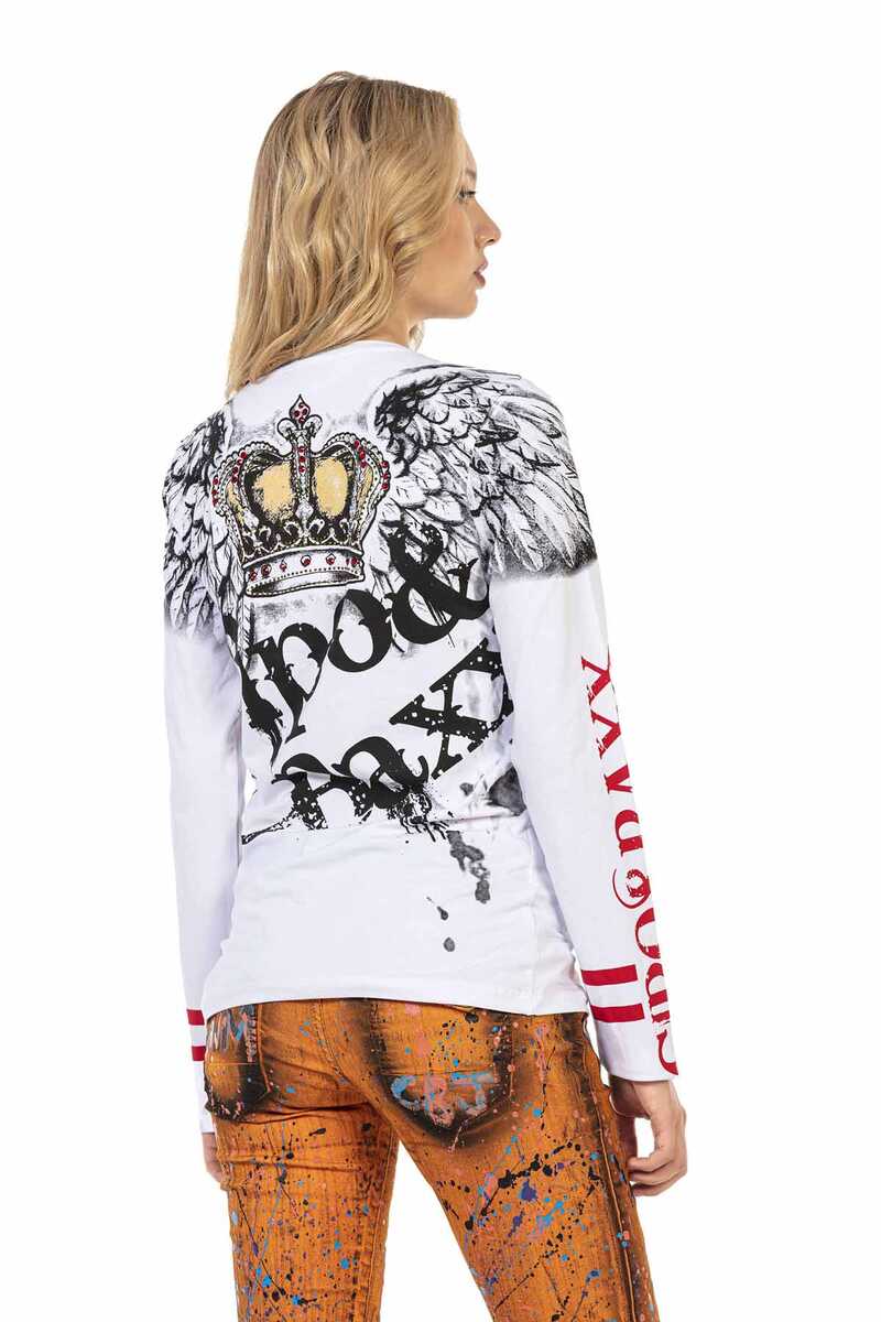 WL284 Women Long -sleeved shirt with great imprint