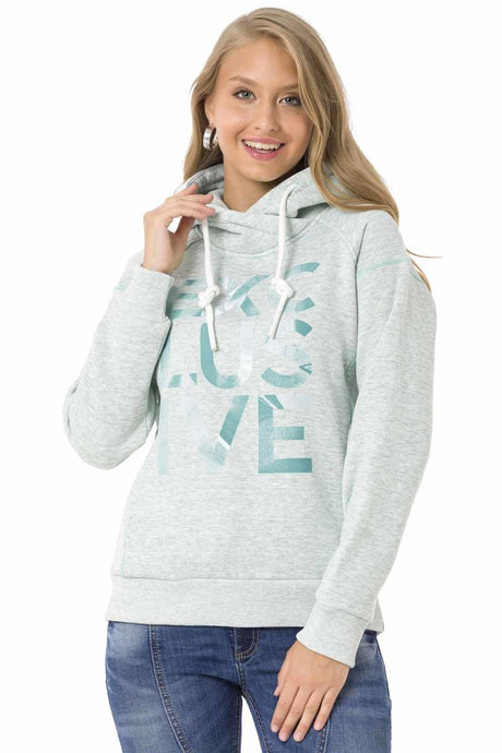 WL330 Damen Kapuzensweatshirt im modernen Look