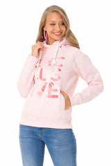 WL330 dames sweatshirt met capuchon in een moderne look