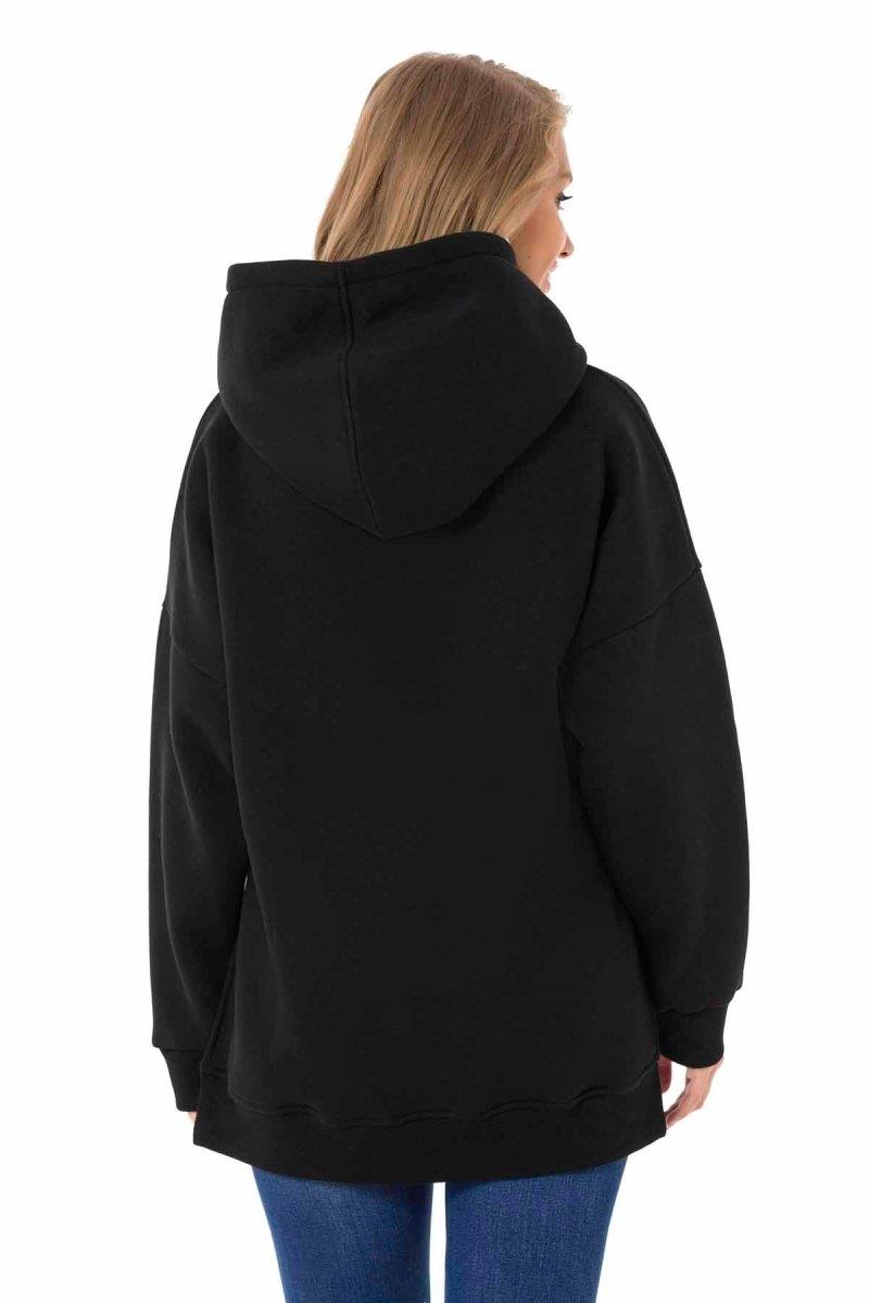 WL331 dames sweatshirt met kap in een coole uitstraling