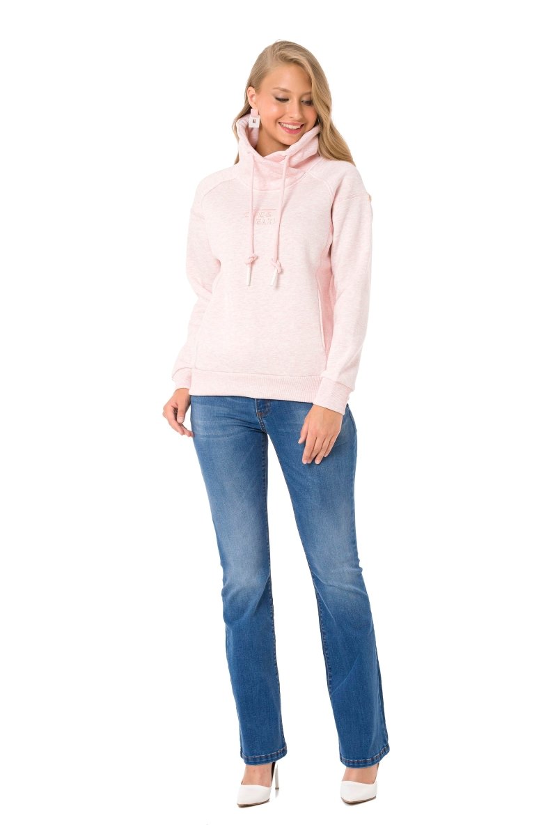 WL336 dames sweatshirt met capuchon in een moderne look