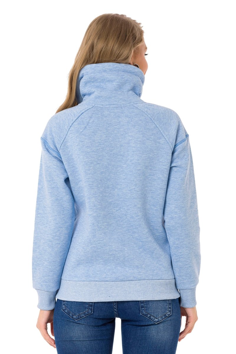 WL336 dames sweatshirt met capuchon in een moderne look