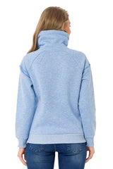 WL336 Sweat à capuche pour femme au look moderne