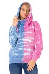 WL341 Sudadera con estampado batik