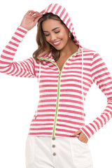 WL348 women's sweat jacket in a sporty design