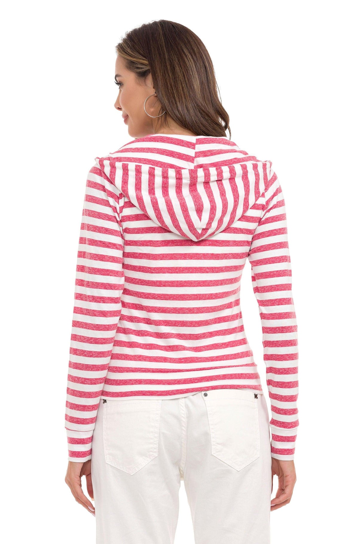 WL348 women's sweat jacket in a sporty design