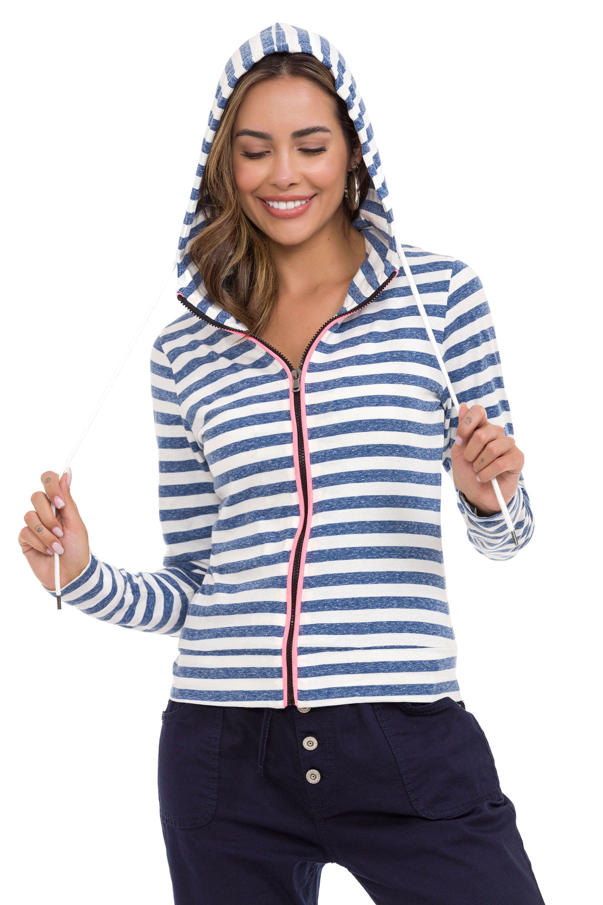 WL348 bluza damska dresowa w sportowym stylu