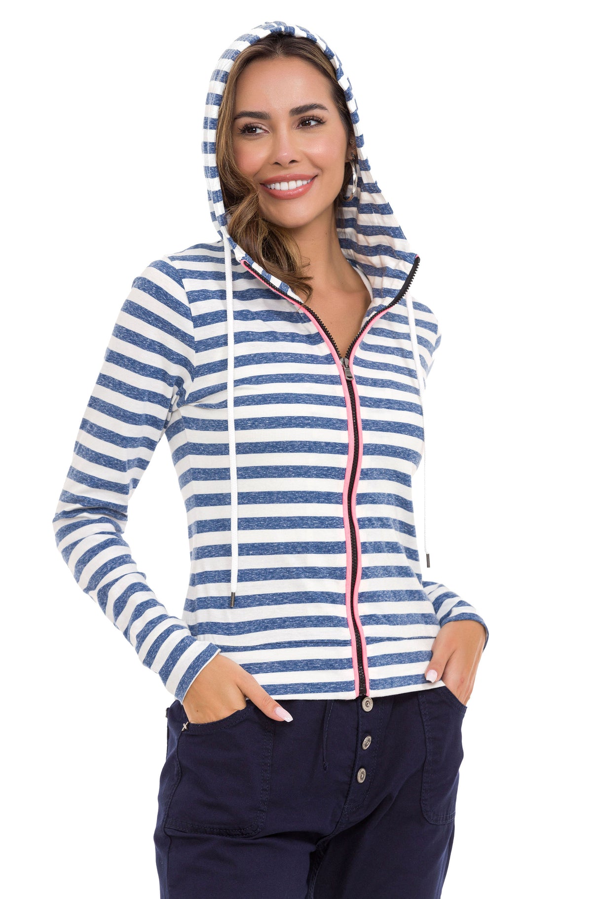 WL348 bluza damska dresowa w sportowym stylu