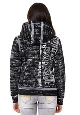 WL352 bluza damska z kapturem rozpinana