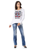 WL354 bluzka damska z kamieniami