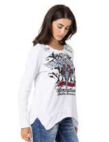 WL354 bluzka damska z kamieniami