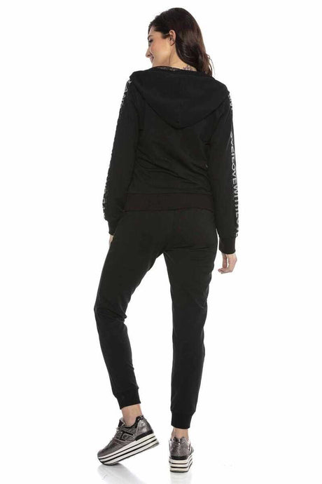 WLR132 Black Damen Jogginganzug