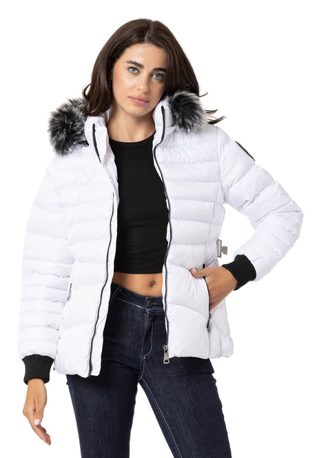 WM132 Damen Winterjacke mit Kapuze