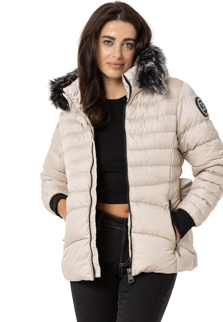 WM132 Damen Winterjacke mit Kapuze