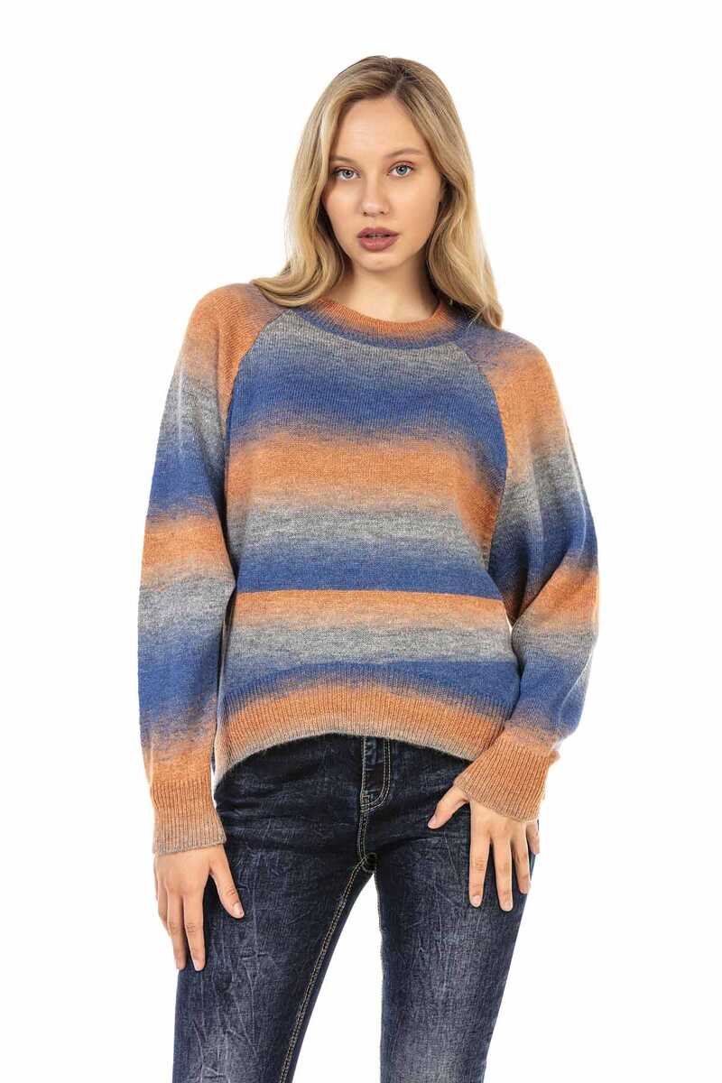 WP211 sweter damski cieniowany