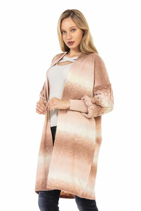 WP221 women cardigan with unusual sleeves