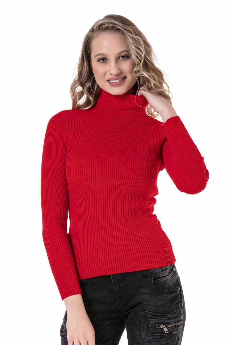 WP227 Women's turtleneck sweater in elegant design