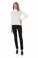 WP227 Women's turtleneck sweater in elegant design