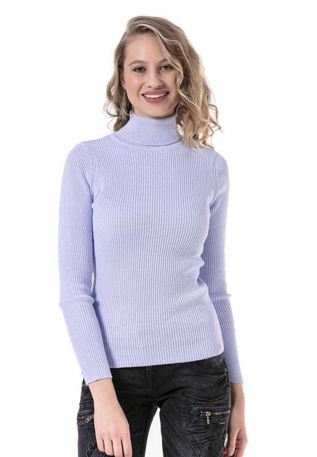 WP227 Damen Rollkragenpullover in elegantem Design