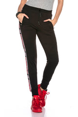 WR115 women's sweatpants with stylish branded stripes