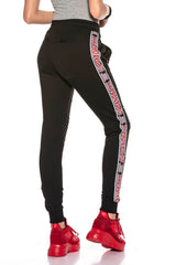 WR115 women's sweatpants with stylish branded stripes