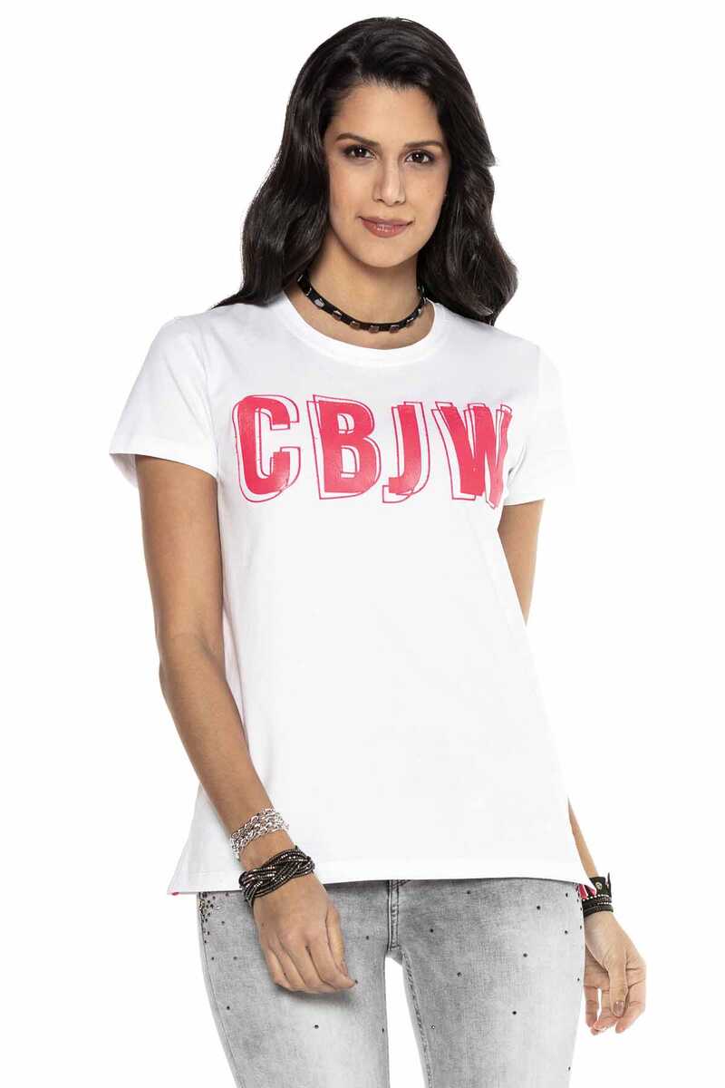 WT275 Women's Logo Print T-Shirt