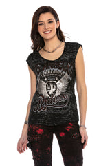 WT300 women's tank top with eye-catching print