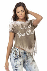 WT318 Dames T-shirt in een geweldige Summer-Look